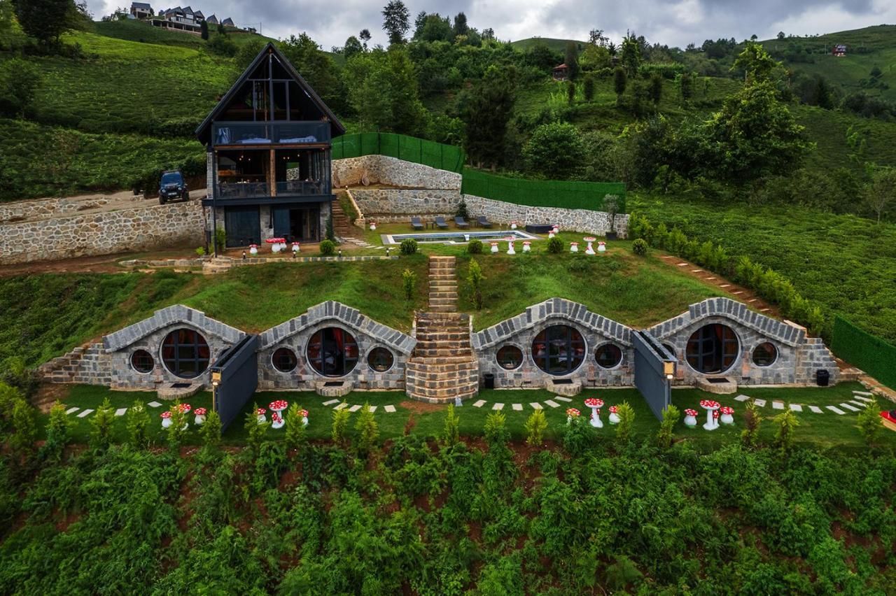 Hobbit Chalet Hotel Çamlıhemşin Exterior foto